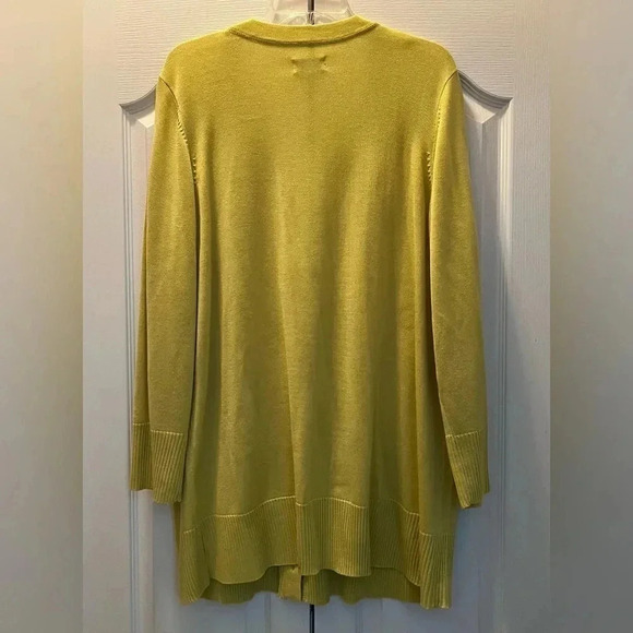 Avenue Womens Avocado Lightweight Cardigan Size 22/24 - Picture 3 of 3